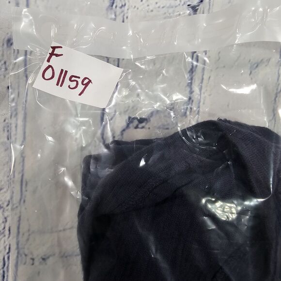 Wilt USA Shrunken Crew 3/4 Sleeve Mock Layer Tee Shirt Navy Blue WOMENS SIZE XS - Picture 12 of 12